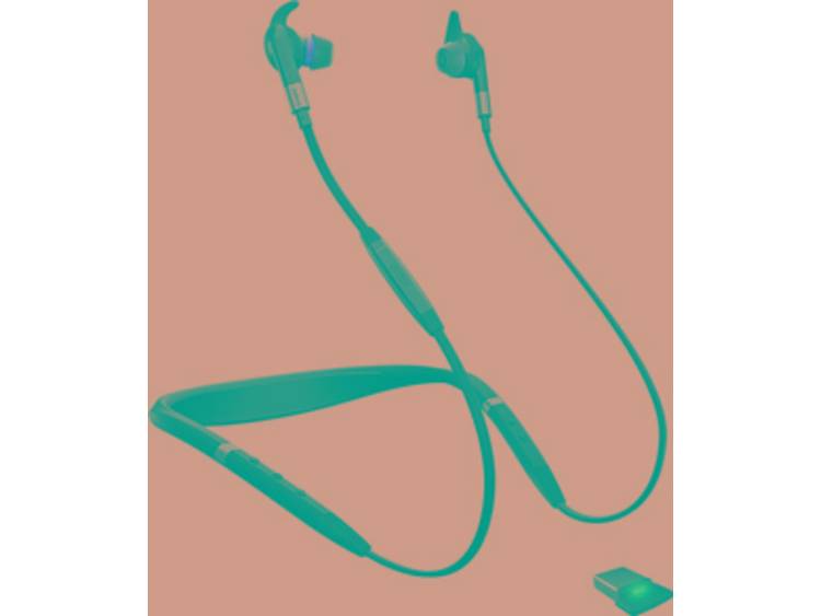 Jabra Evolve 75e Neckband Stereofonisch Bedraad-Draadloos Zwart mobieleÂ hoofdtelefoon
