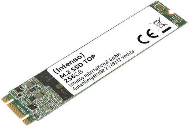 Intenso Top Performance SATA M.2 SSD 2280 harde schijf 256 GB M.2 SATA 6 Gb/s
