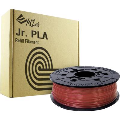 XYZprinting RFPLCXEU0JB  Filament PLA kunststof  1.75 mm 600 g Rood (helder)  1 stuk(s)