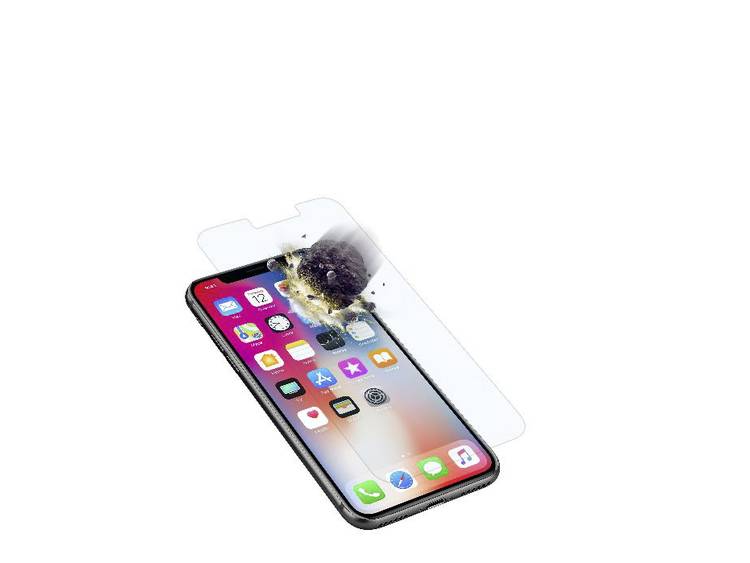 Cellularline TETRAGLASSIPH8 Screenprotector (glas) Apple iPhone X 1 stuks