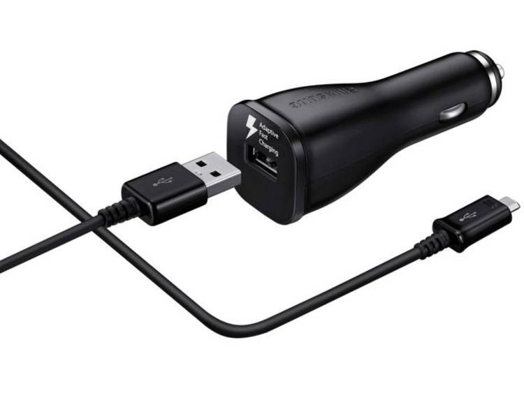Samsung Fast Charging USB-C Autolader EP-LN915CB Black voor Galaxy TabPro S