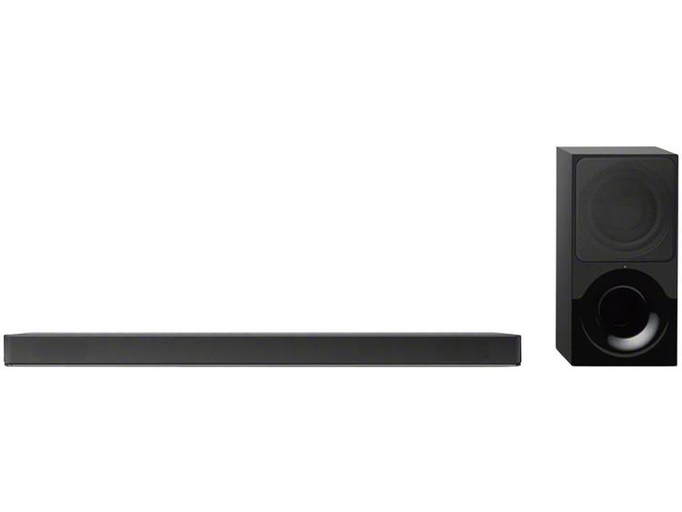 Sony HT-XF9000 Soundbar Bluetooth, Dolby Atmos, Incl. draadloze subwoofer, USB Zwart