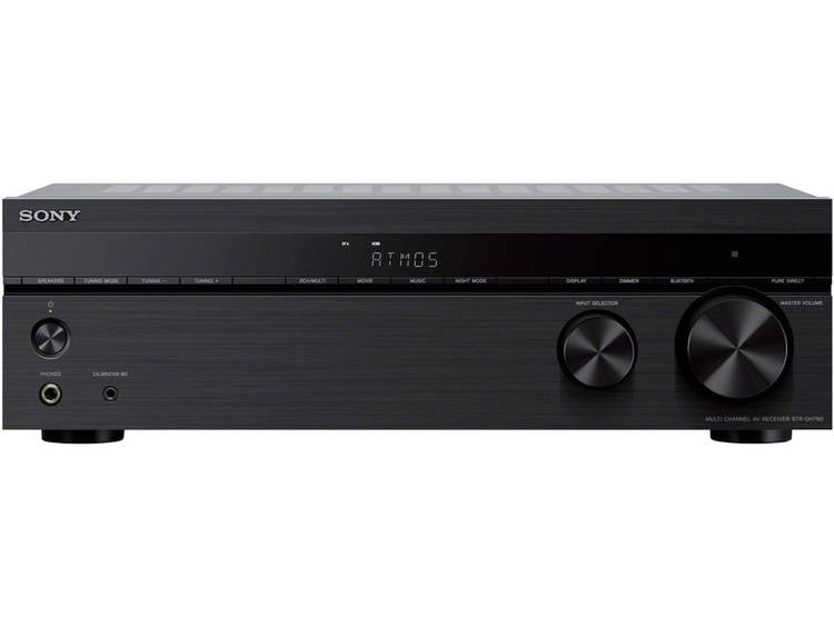 7.2 AV-receiver Sony STR-DH790 7.2x145 W Zwart Bluetooth, Dolby Atmos, High Resolution audio, USB