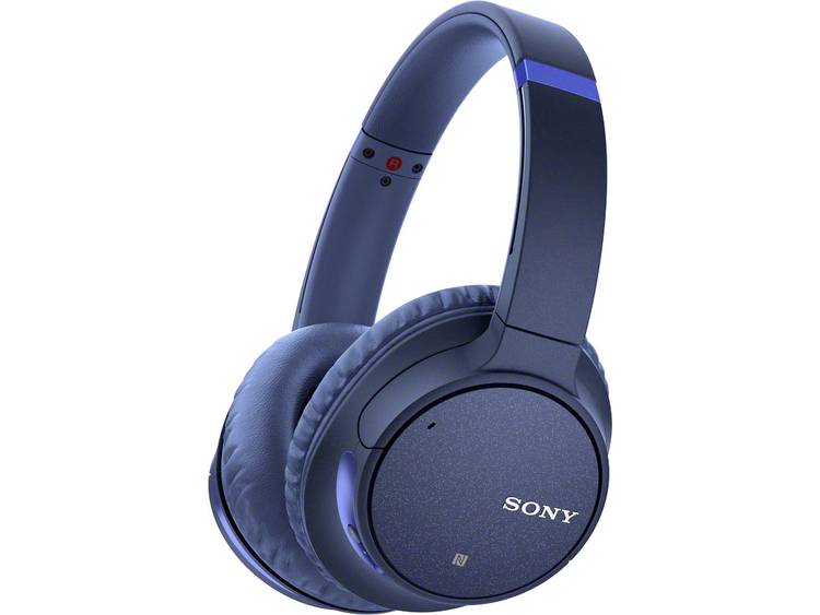 Sony WH-CH700N Koptelefoon On Ear Bluetooth Blauw Headset, Ruisonderdrukking