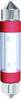 Signal Construct MSOC083902HE LED-soffietlamp Rood S8 12 V/AC, 12 V/DC 5.5 lm