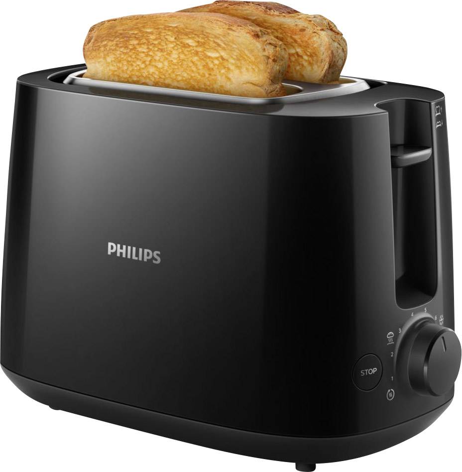 Philips HD2581 / 90, Broodrooster, zwart, 830 W.-4