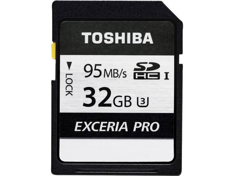 Toshiba EXCERIA PRO N401 32GB SDHC UHS-I Class 3 flashgeheugen