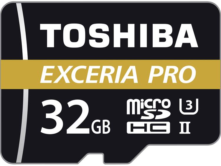 SD microSD Card 32GB Toshiba SDHC Exceria Pro M501 retail