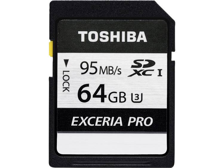 Toshiba EXCERIA PRO N401 64GB SDXC UHS-I Class 3 flashgeheugen