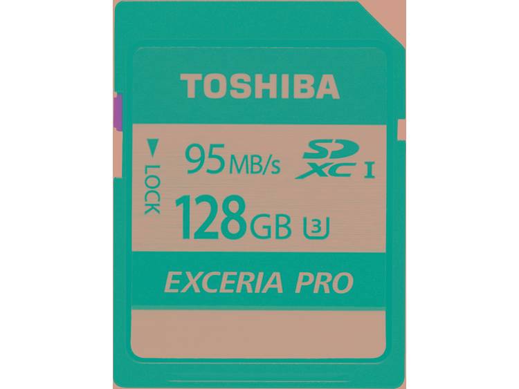 Toshiba EXCERIA PRO N401 128GB SDXC UHS-I Class 3 flashgeheugen