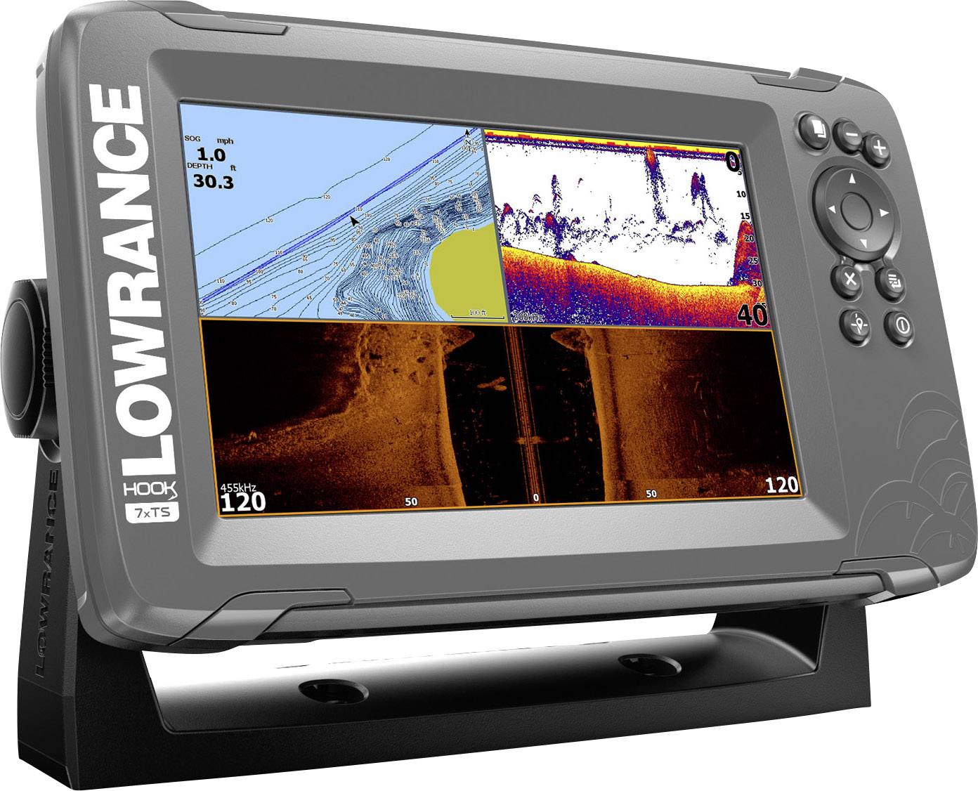 Lowrance Hook2 7x GPS Tripleshot Fishfinder | Conrad.be