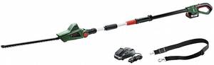 Conrad Bosch Home and Garden UniversalHedgePole 18 Telescoop heggenschaar Accu Incl. accu, Met draaggordel 18 V Li-ion 430 mm aanbieding Conrad Bosch Home and Garden UniversalHedgePole 18 Telescoop heggenschaar Accu Incl. accu, Met draaggordel 18 V Li-ion 430 mm aanbieding