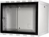 LogiLink 19" WALLMOUNT SOHO BOX 9U 540*400, GREY, FLATPACK 19inch-wandkast (b x h x d) 540 x 456 x 400 mm 9 HE Grijs-wit (RAL 7035)