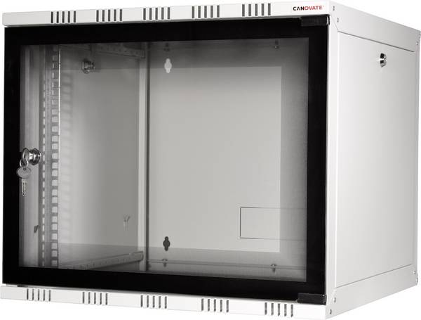 LogiLink 19" WALLMOUNT SOHO BOX  12U 540*400, GREY, FLATPACK 19inch-wandkast (b x h x d) 540 x 589 x 400 mm 12 HE Grijs-wit (RAL 7035)