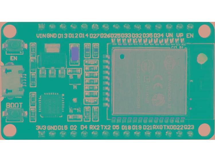 Development printplaat SBC-NodeMCU-ESP32