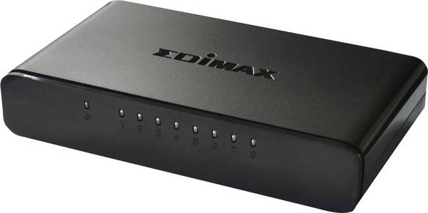 EDIMAX ES-3308P ES-3308P Netwerk switch 8 poorten 10 / 100 MBit/s
