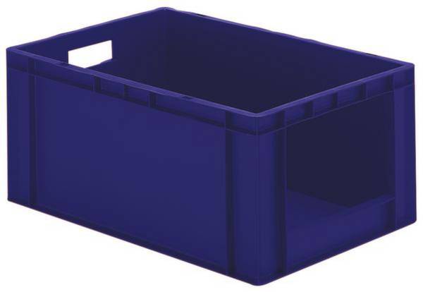 LA-KA-PE 204210 Stapelbak   Geschikt voor levensmiddelen (l x b x h) 600 x 400 x 270 mm Blauw 2 stuk(s)