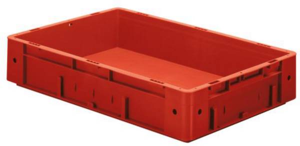 LA-KA-PE VTK 600/120-0 Stapelbak   Geschikt voor levensmiddelen (l x b x h) 600 x 400 x 120 mm Rood 2 stuk(s)