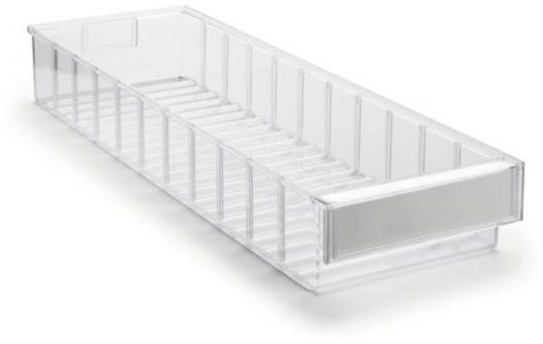 Treston 527505 Kleine onderdelen bak    (l x b x h) 600 x 186 x 82 mm Transparant 15 stuk(s)