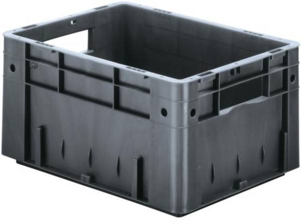 LA-KA-PE VTK 400/210-0 Stapelbak   Geschikt voor levensmiddelen (l x b x h) 400 x 300 x 210 mm Grijs 4 stuk(s)