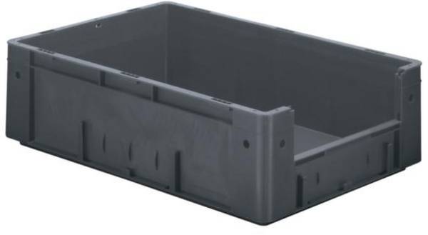 LA-KA-PE VTK 600/175-4 Stapelbak   Geschikt voor levensmiddelen (l x b x h) 600 x 400 x 175 mm Grijs 2 stuk(s)