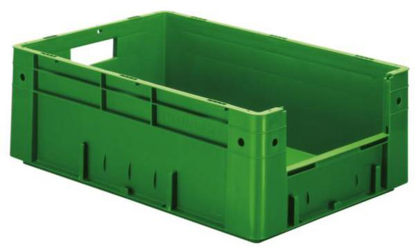 LA-KA-PE VTK 600/210-4 Stapelbak   Geschikt voor levensmiddelen (l x b x h) 600 x 400 x 210 mm Groen 2 stuk(s)