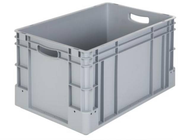 Alpha Paletten & Boxen 1658145 Stapelbak   Geschikt voor levensmiddelen (l x b x h) 600 x 400 x 320 mm Grijs 1 stuk(s)