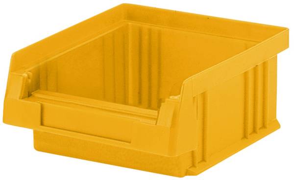 LA-KA-PE 531017 Zichtbak  Lakape Stapelbaar (l x b x h) 89 x 102 x 50 mm Geel 50 stuk(s)