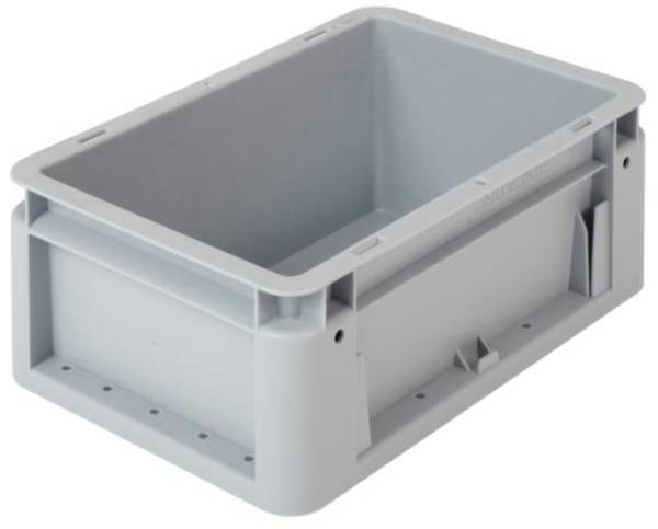Alpha Paletten & Boxen 1658337 Stapelbak   Geschikt voor levensmiddelen (l x b x h) 300 x 200 x 120 mm Grijs 1 stuk(s)