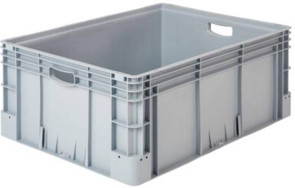 Alpha Paletten & Boxen 1658541 Stapelbak   Geschikt voor levensmiddelen (l x b x h) 800 x 600 x 320 mm Grijs 1 stuk(s)