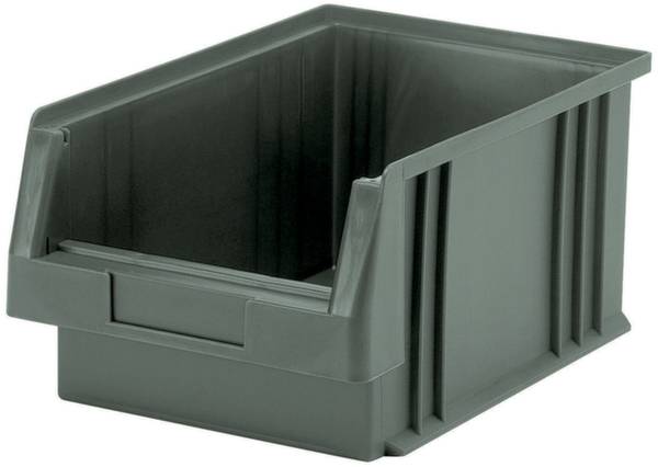 LA-KA-PE 531046 Zichtbak  Lakape Stapelbaar (l x b x h) 330 x 213 x 200 mm Grijs 10 stuk(s)