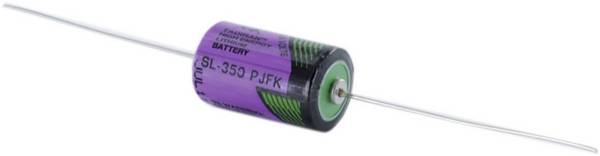 Tadiran Batteries SL 350 P Speciale batterij 1/2 AA Axiaal soldeerpin Lithium 3.6 V 1200 mAh 1 stuk(s)