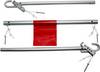 Sleepstang staal / metaal L1830xB65xH53 mm 4,04 kg zilver HP AUTOZUBEHÖR