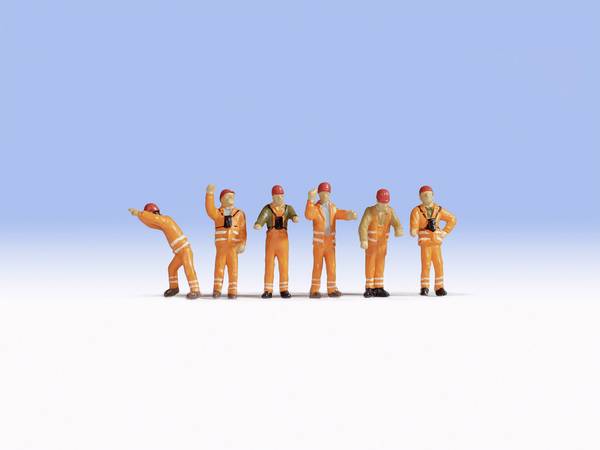 NOCH 36275 N Rangeerpersoneel figuren Geverfd, Staand