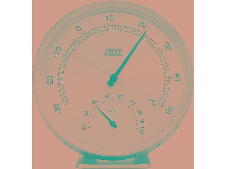 Thermo- en hygrometer ADE WS 1813 WS 1813 Zilver