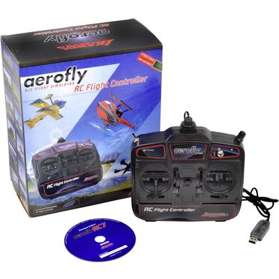 Ikarus aeroflyRC7 Standard RC vliegsimulator Incl. afstandsbediening