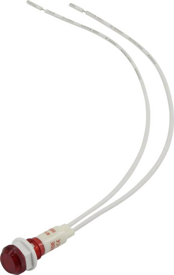 TRU COMPONENTS TC-6648780 Standaard signaallamp met lamp     Rood 1 stuk(s)