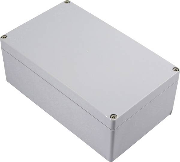 TRU COMPONENTS F5 TC-6649464 Universele behuizing 160 x 160 x 90  ABS  Lichtgrijs 1 stuk(s)