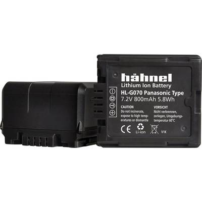 Hähnel Fototechnik HL-G070 Camera-accu Vervangt originele accu VW-VBG070, VW-VBG130, VW-VBG260, DMW-BLA13, DMW-BLA13E 7.