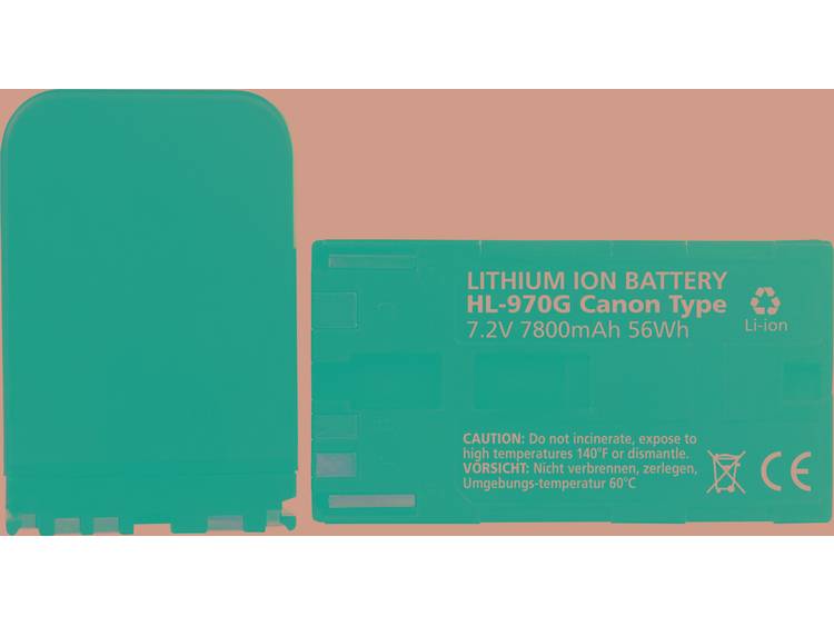 Hahnel HL-970G Canon 7.2V-7800mAh (BP-950-950G-970-970G)