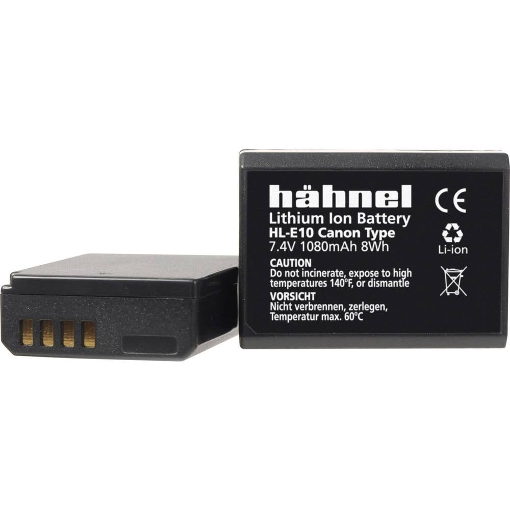 Hähnel HL-E10 Camera-accu Vervangt originele accu LP-E10 7.4 V 1080 mAh