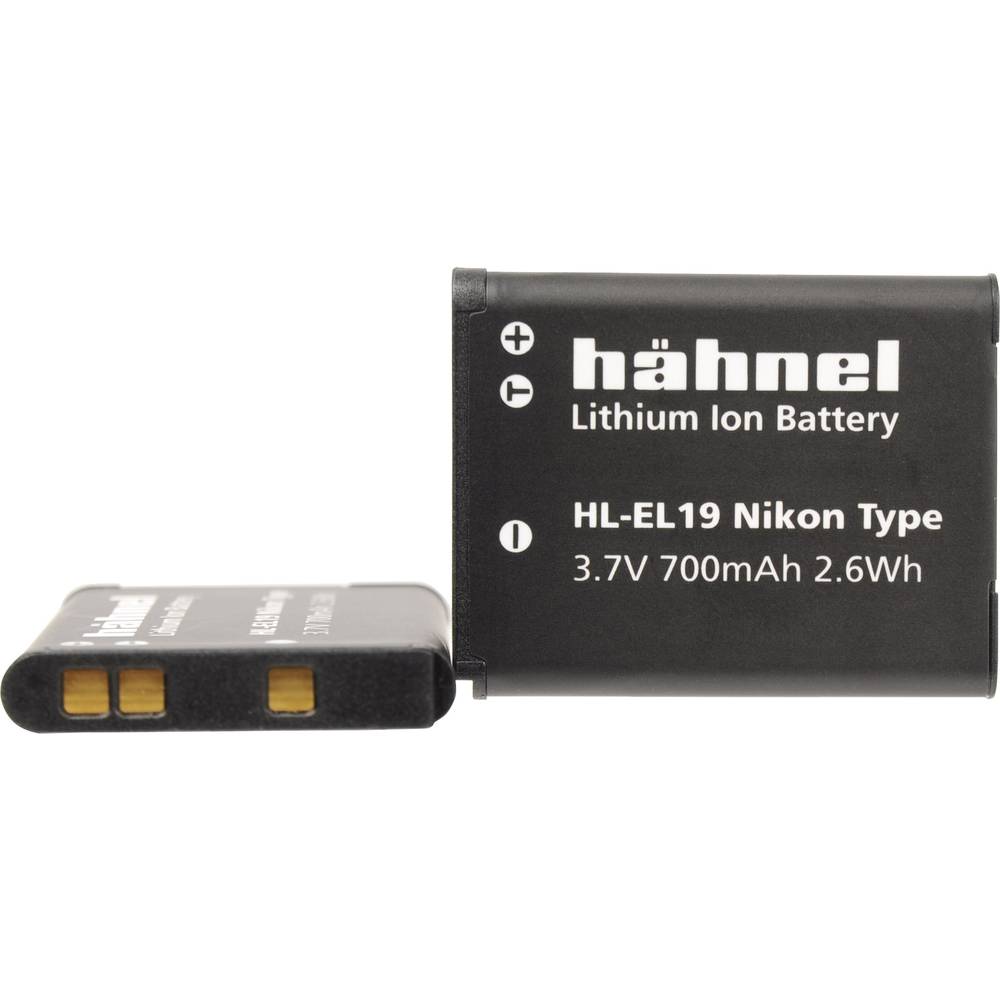 Hähnel HL-EL19 Camera-accu Vervangt originele accu EN-EL19 3.7 V 700 mAh