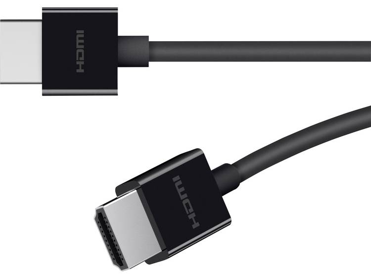 Kabel HDMI Belkin AV10175bt2M-BLK [1x HDMI-stekker 1x HDMI-stekker] 2 m Zwart
