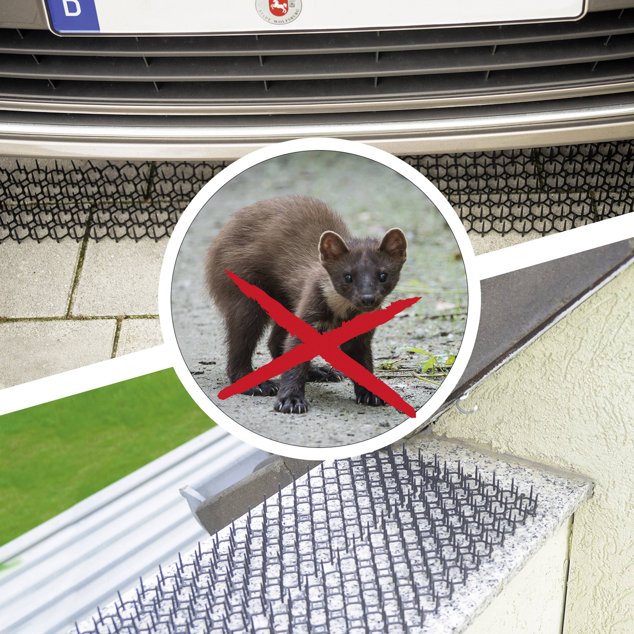 Gardigo Beet-Paneel Dierenverschrikker Functies Afschrikking 1 stuk(s)-5