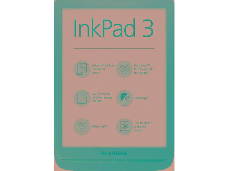 PocketBook INKPAD 3 eBook-reader 7.8 inch (19.8 cm) Donkerbruin
