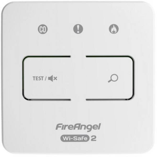 FireAngel WTSL-F-1EU Afstandsbediening  Incl. batterij (10 jaar), Koppelbaar werkt op batterijen