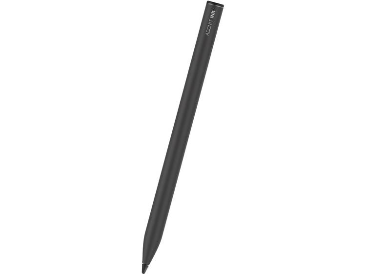 Touchpen Adonit INK Herlaadbaar, Met precieze schrijfpunt, Met drukgevoelige punt, Bluetooth Zwart