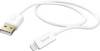 Hama 00173640 USB-kabel 1.50 m Wit Vergulde steekcontacten