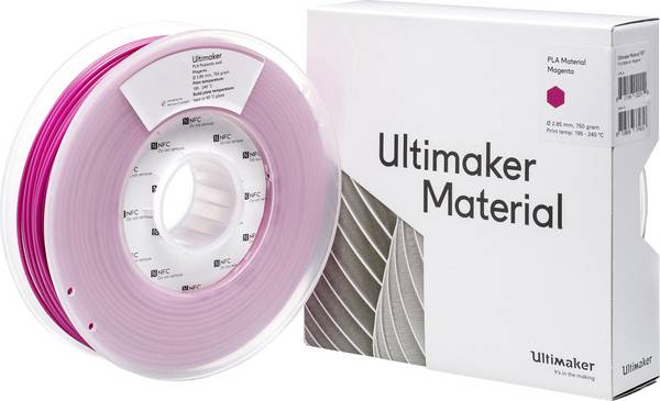 UltiMaker 1617 Filament PLA kunststof 2.85 mm 750 g Magenta 1 stuk(s)
