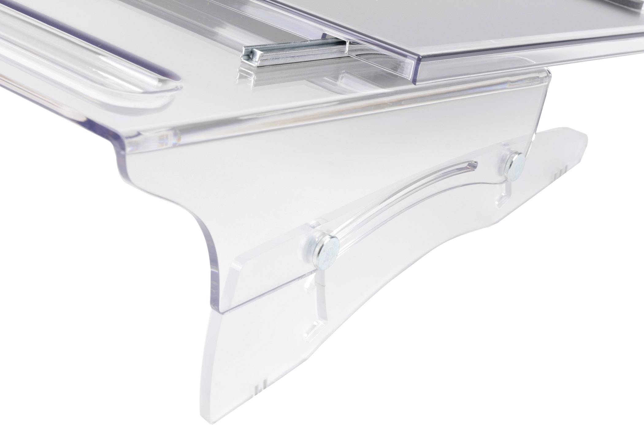BakkerElkhuizen BNEFDESK640 Documenthouder Transparant (b x h x d) 520 x 390 x 170 mm-3